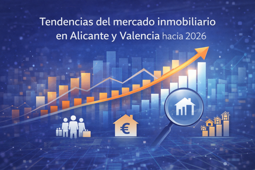 Tendencias del mercado inmobiliario en Alicante y Valencia de cara a 2026